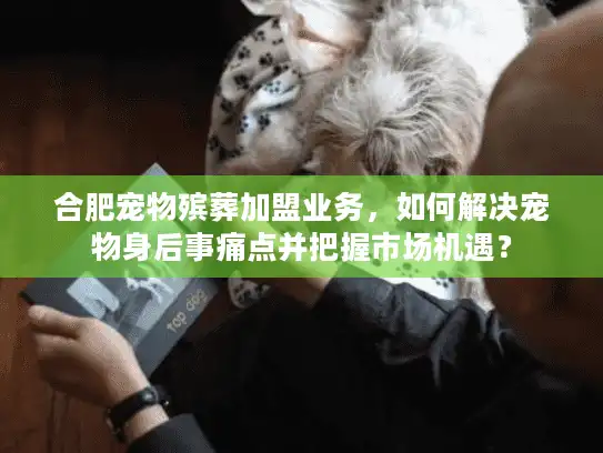 合肥宠物殡葬加盟业务，如何解决宠物身后事痛点并把握市场机遇？