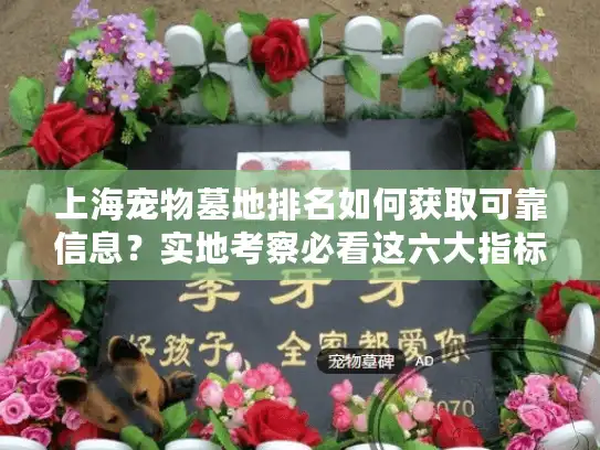 上海宠物墓地排名如何获取可靠信息？实地考察必看这六大指标