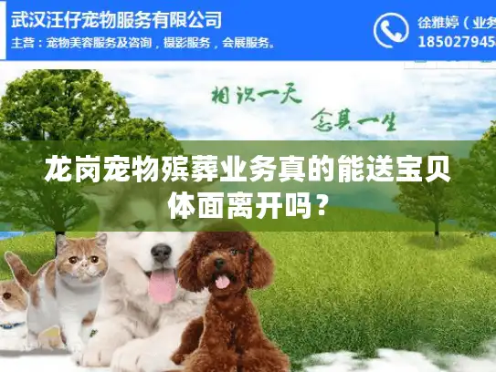 龙岗宠物殡葬业务真的能送宝贝体面离开吗？