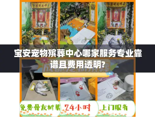 宝安宠物殡葬中心哪家服务专业靠谱且费用透明?