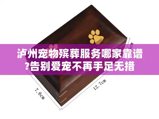 泸州宠物殡葬服务哪家靠谱?告别爱宠不再手足无措