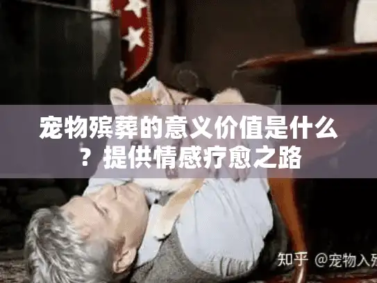宠物殡葬的意义价值是什么？提供情感疗愈之路