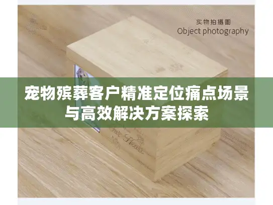 宠物殡葬客户精准定位痛点场景与高效解决方案探索