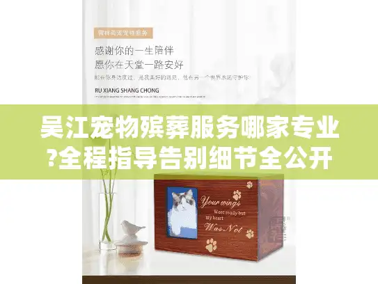 吴江宠物殡葬服务哪家专业?全程指导告别细节全公开