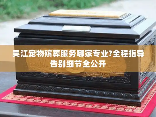 吴江宠物殡葬服务哪家专业?全程指导告别细节全公开