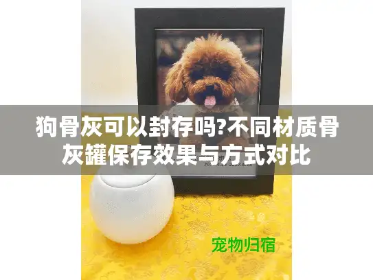 狗骨灰可以封存吗?不同材质骨灰罐保存效果与方式对比