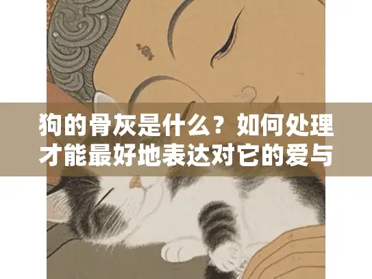狗的骨灰是什么？如何处理才能最好地表达对它的爱与尊重？