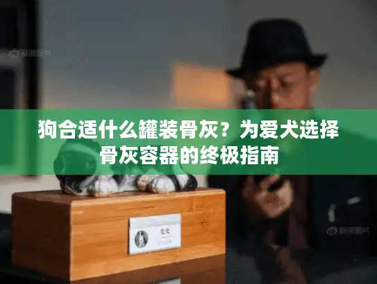 狗合适什么罐装骨灰？为爱犬选择骨灰容器的终极指南
