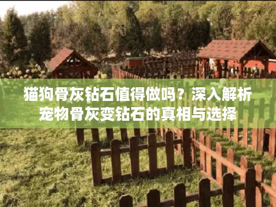 猫狗骨灰钻石值得做吗？深入解析宠物骨灰变钻石的真相与选择