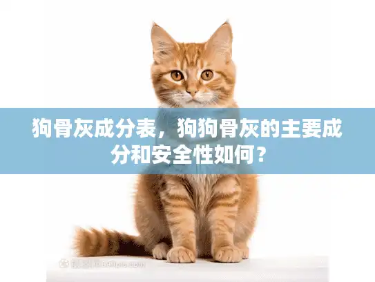 狗骨灰成分表，狗狗骨灰的主要成分和安全性如何？