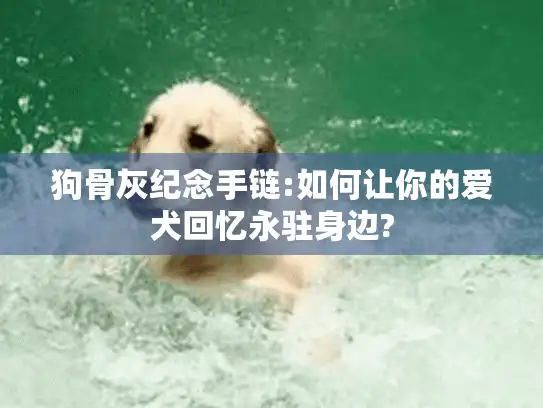 狗骨灰纪念手链:如何让你的爱犬回忆永驻身边?