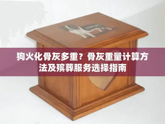 狗火化骨灰多重？骨灰重量计算方法及殡葬服务选择指南