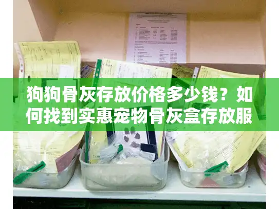 狗狗骨灰存放价格多少钱？如何找到实惠宠物骨灰盒存放服务？
