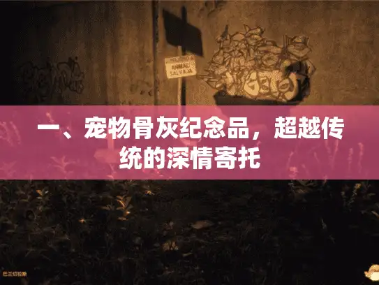 一、宠物骨灰纪念品，超越传统的深情寄托