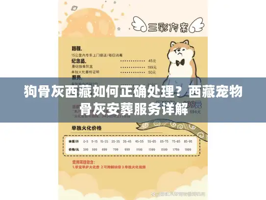 狗骨灰西藏如何正确处理？西藏宠物骨灰安葬服务详解