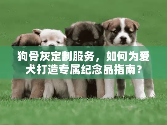 狗骨灰定制服务，如何为爱犬打造专属纪念品指南？