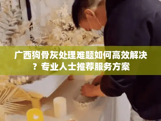 广西狗骨灰处理难题如何高效解决？专业人士推荐服务方案