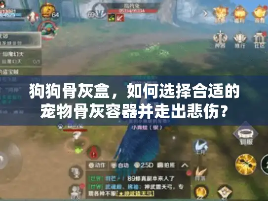 狗狗骨灰盒，如何选择合适的宠物骨灰容器并走出悲伤？