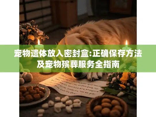 宠物遗体放入密封盒:正确保存方法及宠物殡葬服务全指南