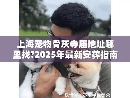 上海宠物骨灰寺庙地址哪里找?2025年最新安葬指南