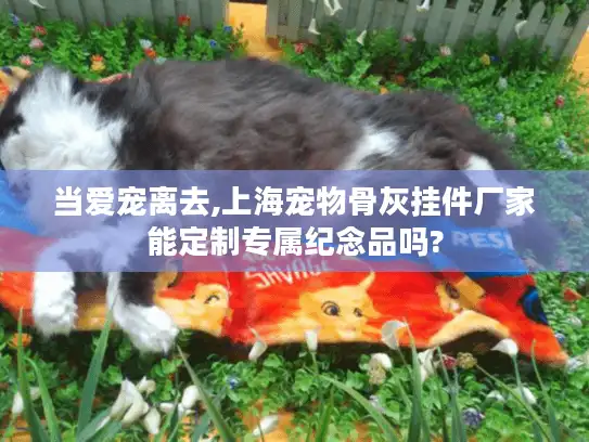 当爱宠离去,上海宠物骨灰挂件厂家能定制专属纪念品吗?