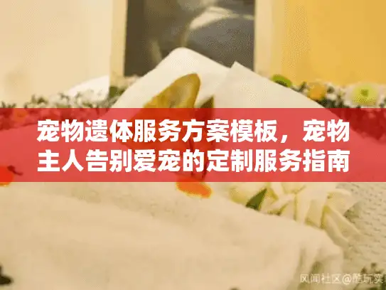 宠物遗体服务方案模板，宠物主人告别爱宠的定制服务指南