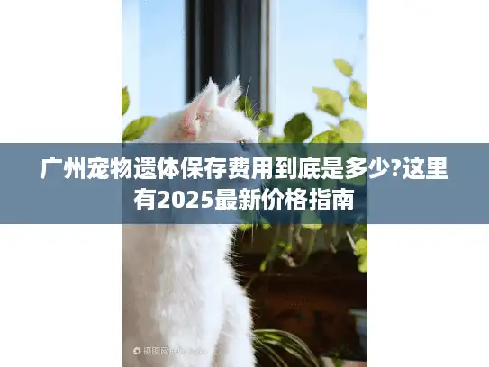 广州宠物遗体保存费用到底是多少?这里有2025最新价格指南