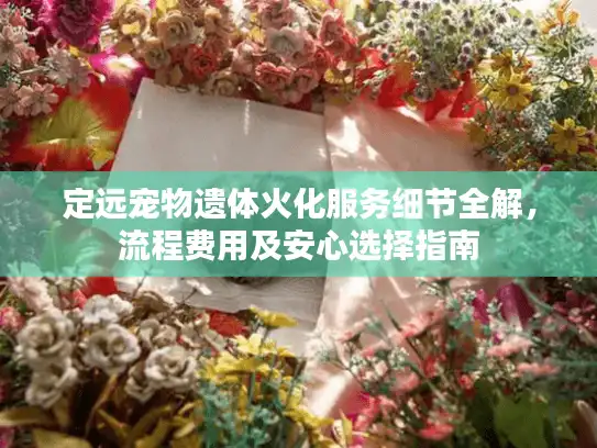 定远宠物遗体火化服务细节全解，流程费用及安心选择指南